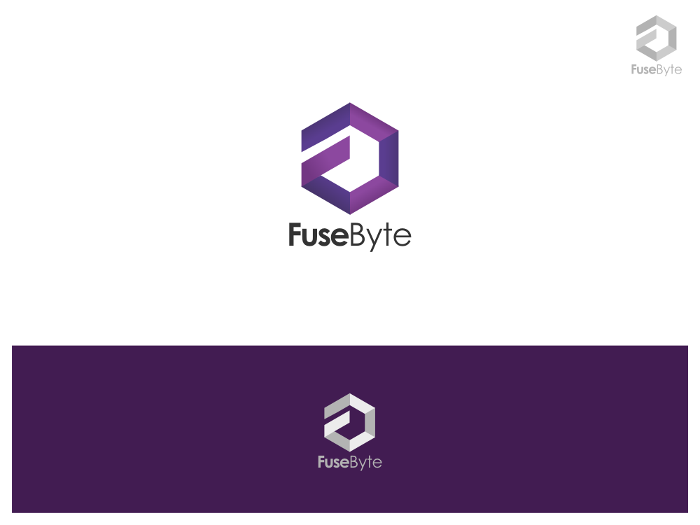Logo and Business Card Design by ProOne for FuseByte | Design #2767933