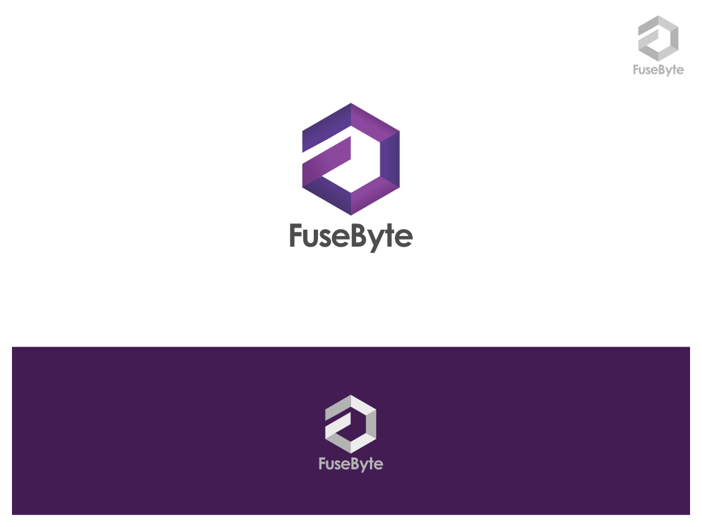 Logo and Business Card Design by ProOne for FuseByte | Design #2767998