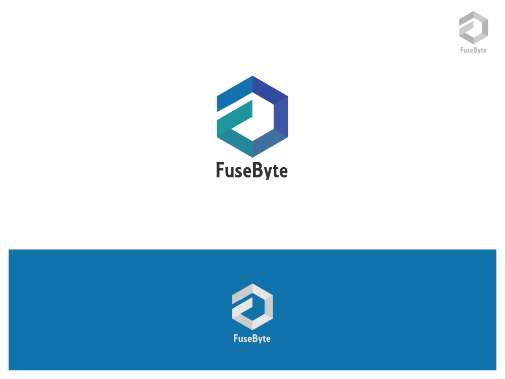 Logo and Business Card Design by ProOne for FuseByte | Design #2772635