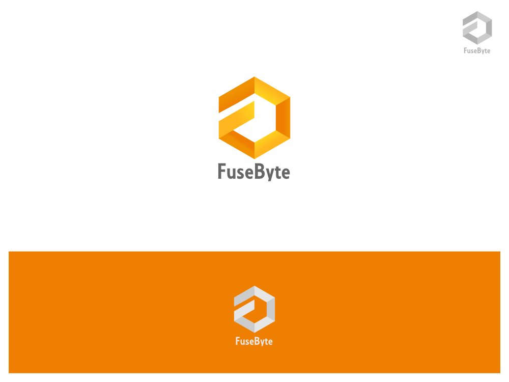 Logo and Business Card Design by ProOne for FuseByte | Design #2772637