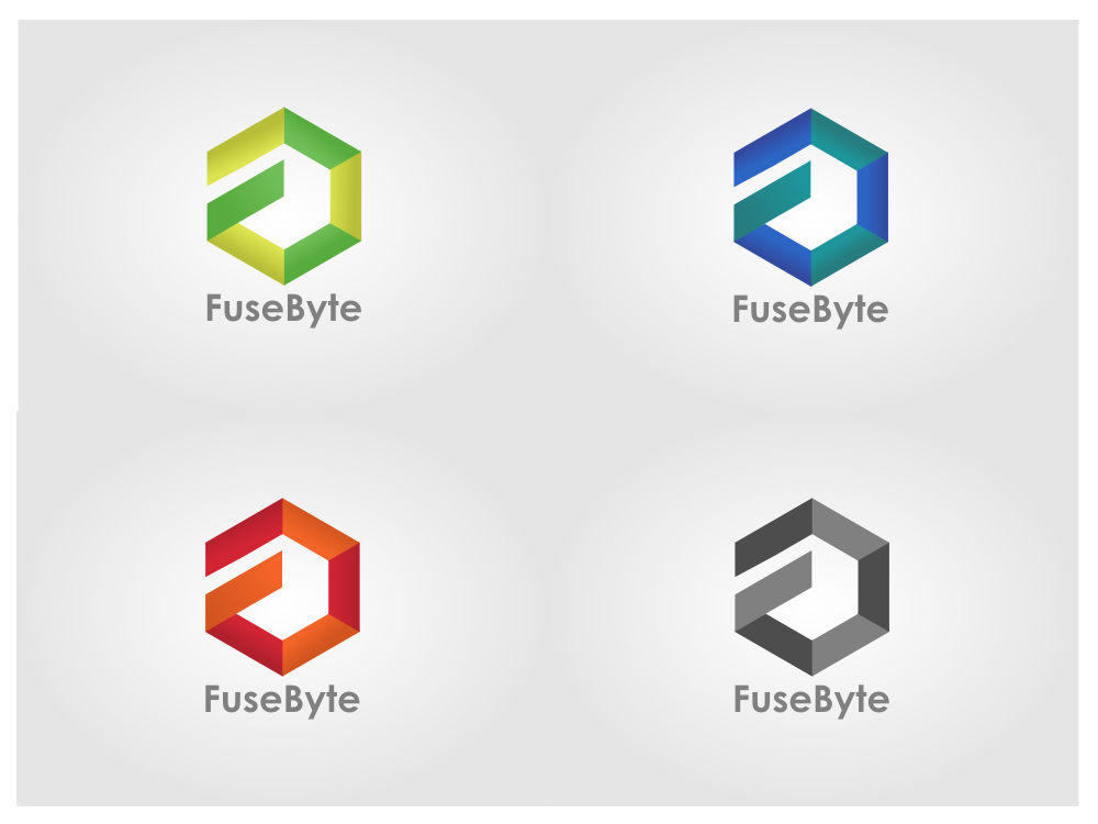 Logo and Business Card Design by ProOne for FuseByte | Design #2782325