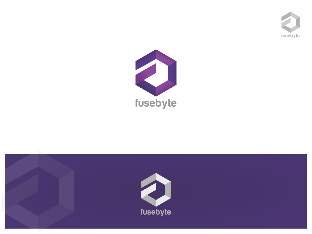 Logo and Business Card Design by ProOne for FuseByte | Design #2787188