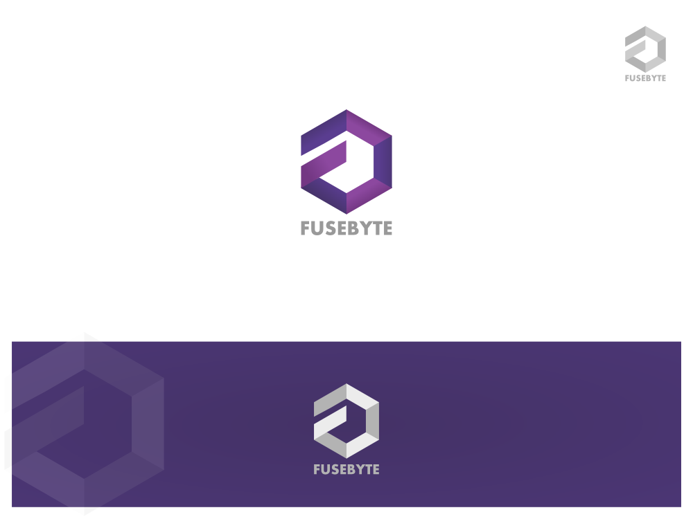 Logo and Business Card Design by ProOne for FuseByte | Design #2787207