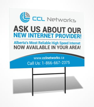 Yard Signs for neighbors and passer bys