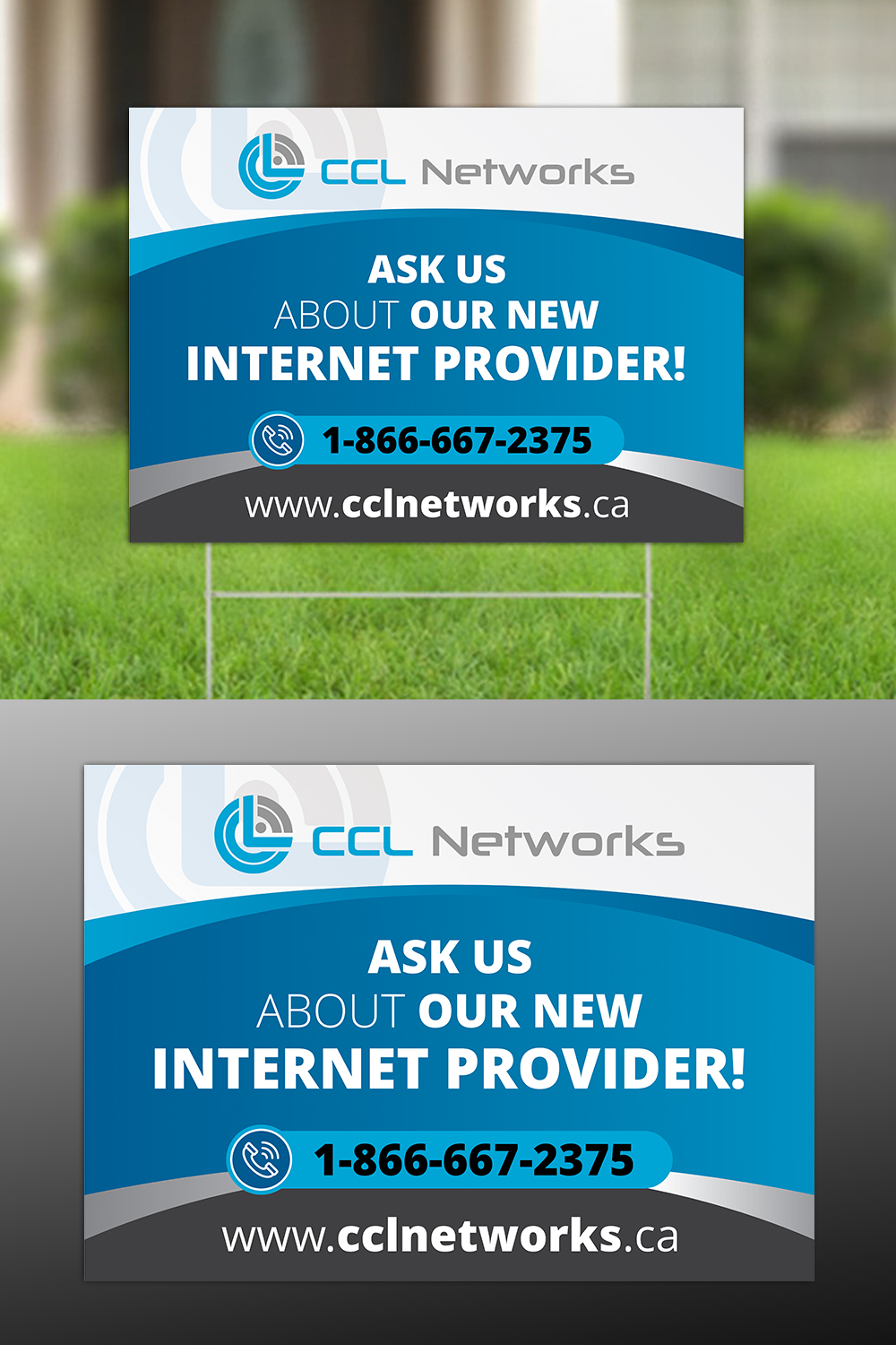 Signage Design by OwnDesign for CCL Networks | Design #17704606