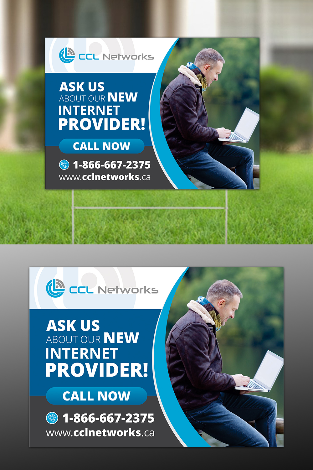 Signage Design by OwnDesign for CCL Networks | Design #17704607