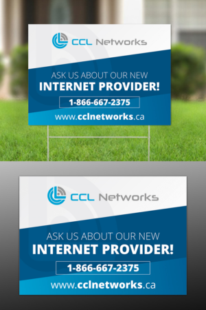 Yard Signs for neighbors and passer bys | Signage Design by OwnDesign
