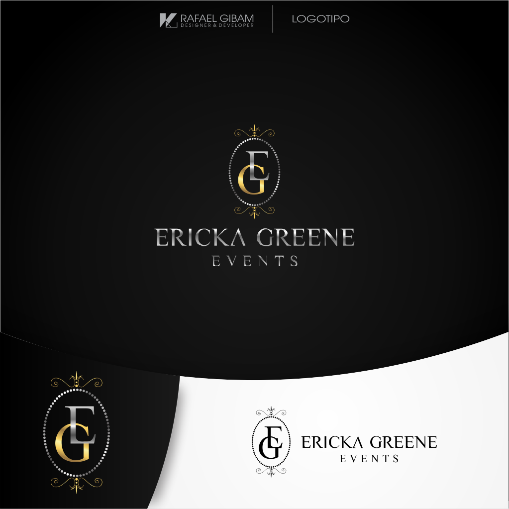 Logo Design by Rafael Willames for Ericka Greene Events | Design #17719895