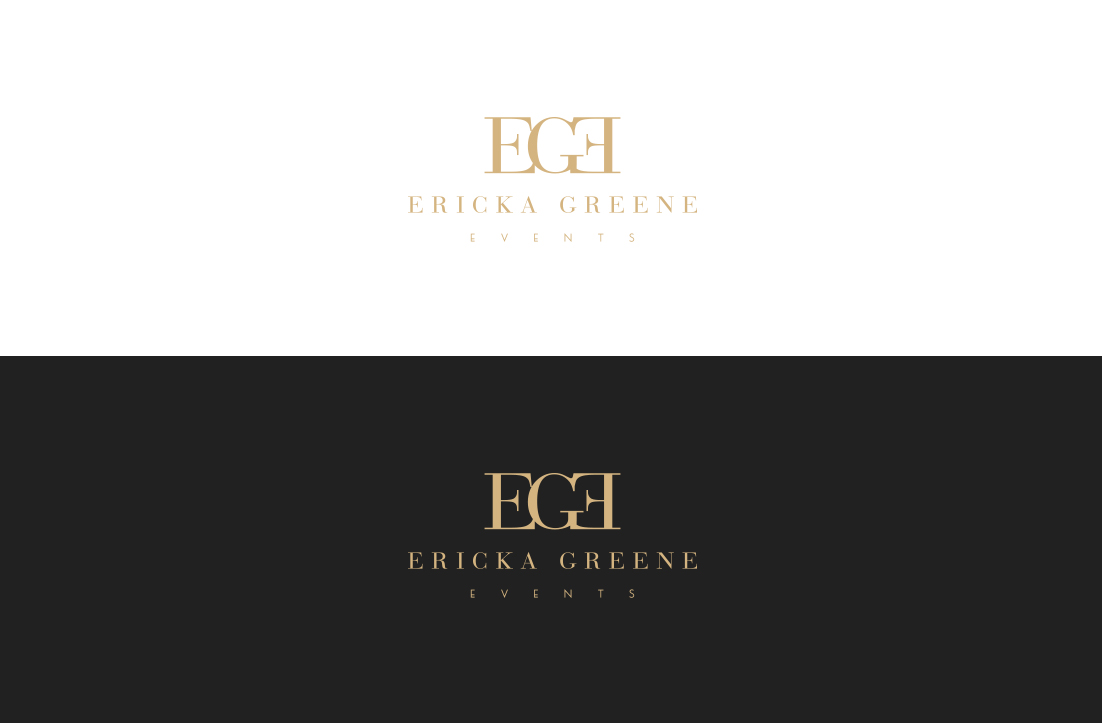 Diseño de Logo por GLDesigns para Ericka Greene Events | Diseño #17708326