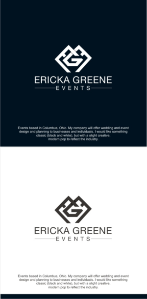 Logo Design by nutu for Ericka Greene Events | Design: #17698884