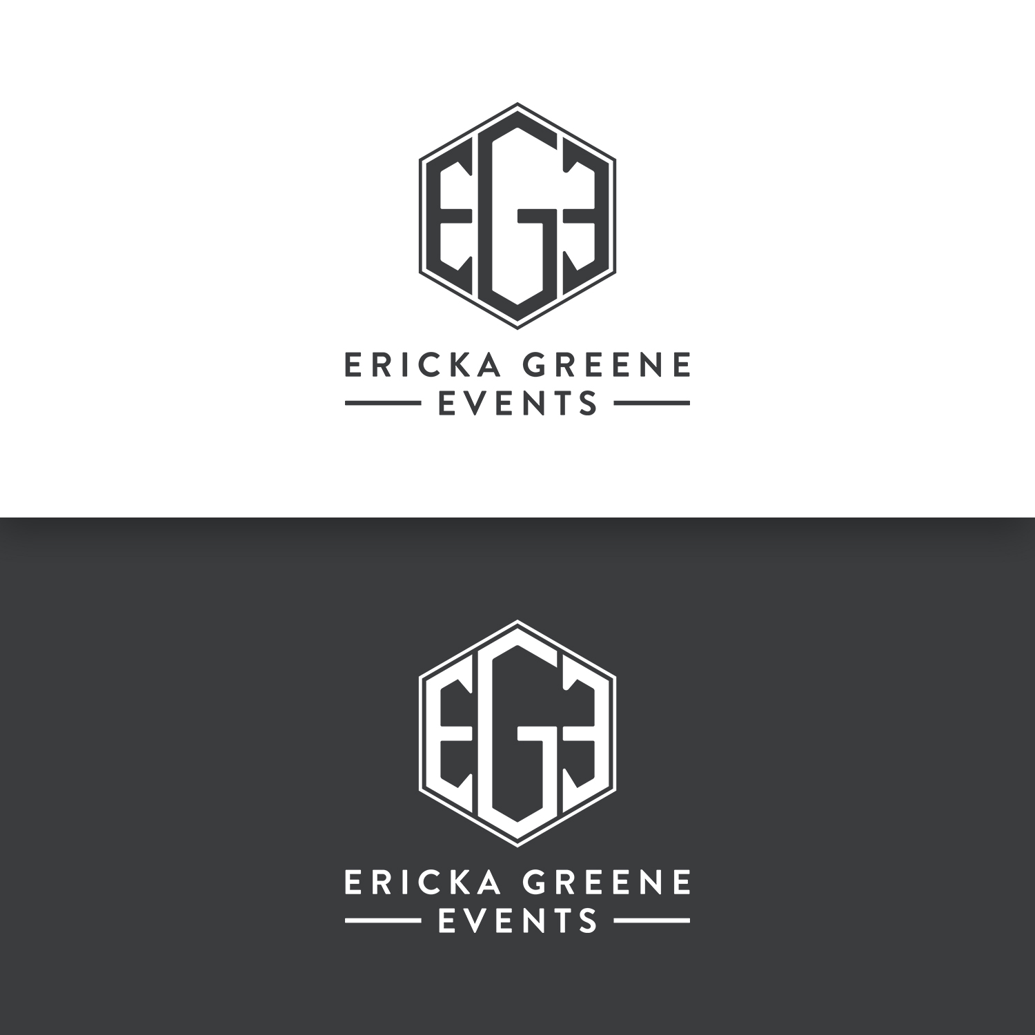 Logo Design by yhutomo for Ericka Greene Events | Design #17716473
