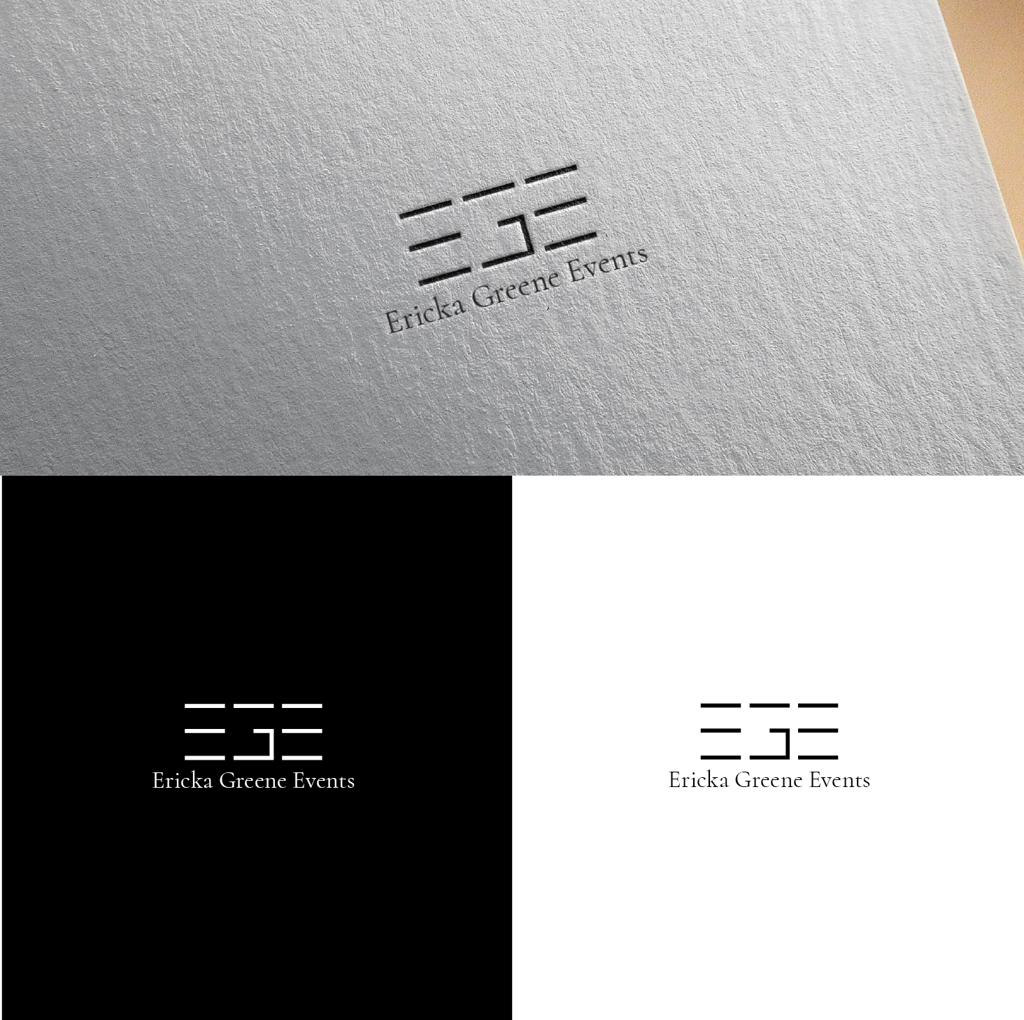 Logo Design by Ana6_Osijek for Ericka Greene Events | Design #17712013