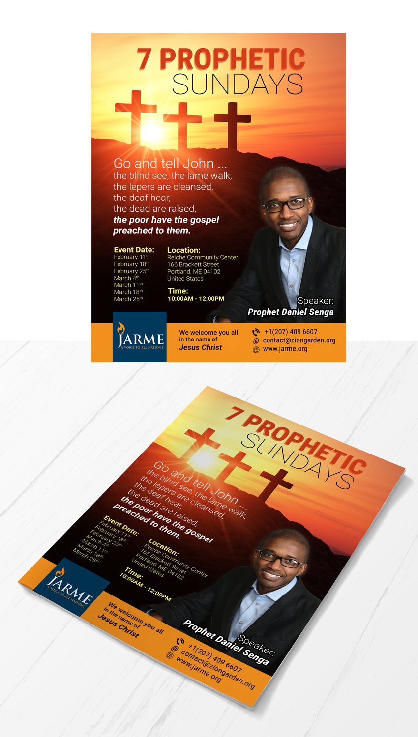 Flyer Design by uk for Meditation Garden | Design #17698659