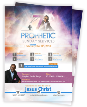 Flyer Design by creationz2011 for Meditation Garden | Design: #17699685