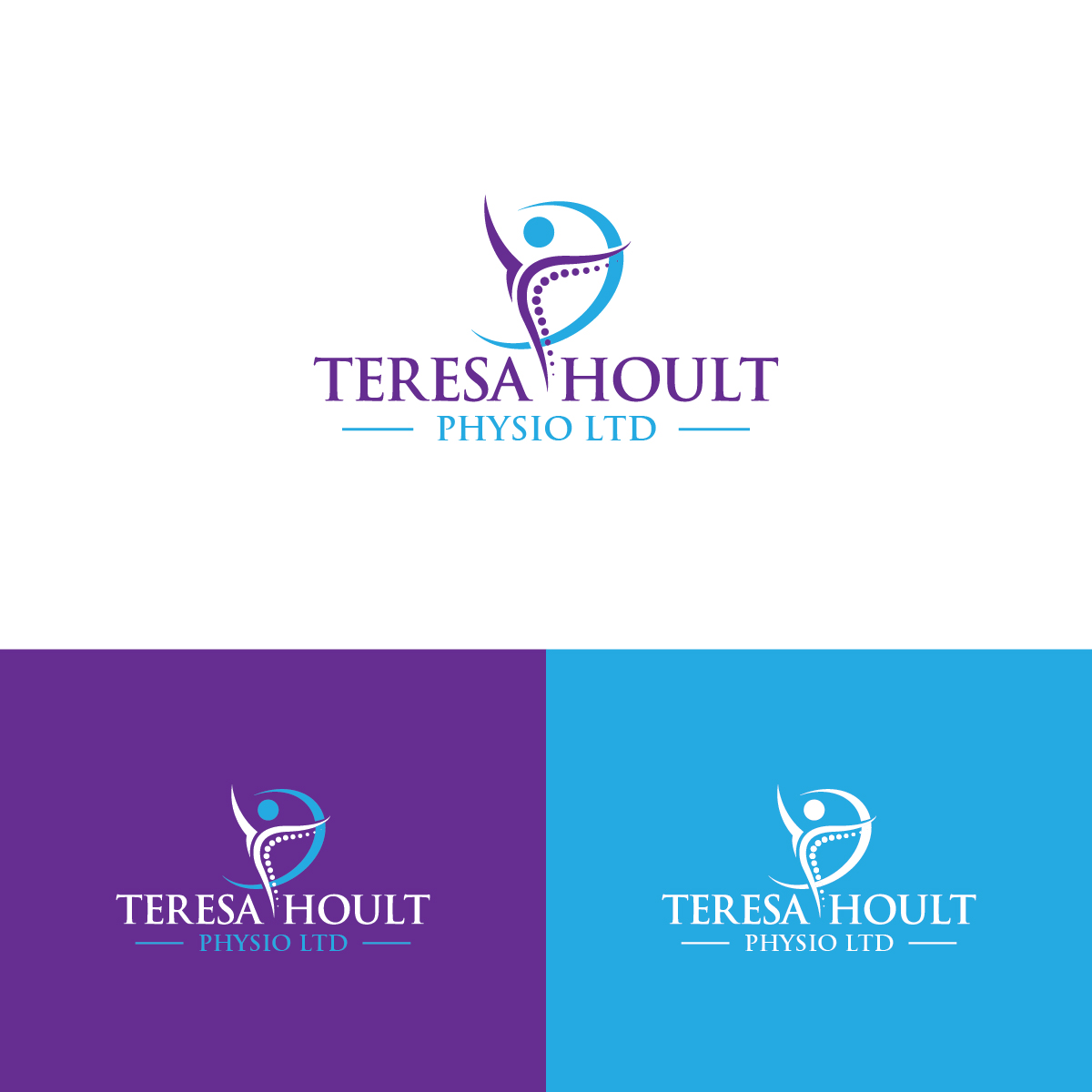 Logo Design by Deziners Zone for Teresa Hoult Physio Ltd | Design #17711391