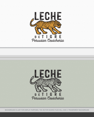 LECHE de tigre, Peruvian Cevicheria | Design de Logo par AD-X