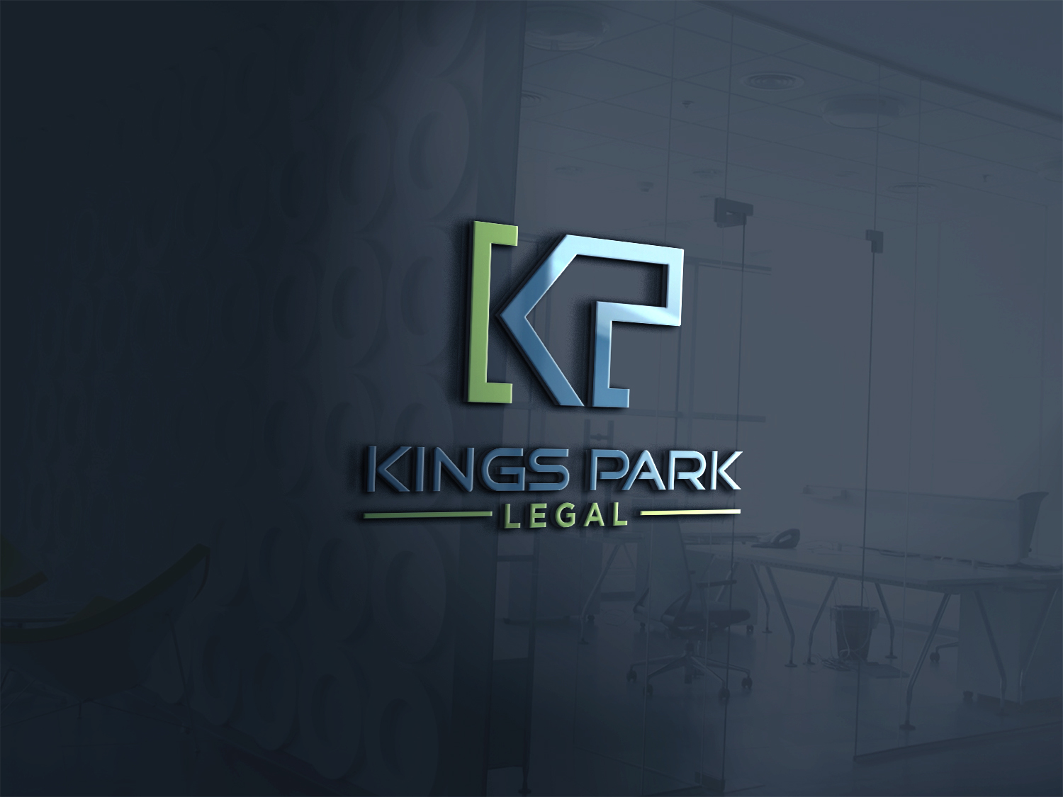 Diseño de Logo por renderman para Kings Park Legal | Diseño #17708358