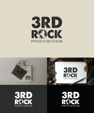 3rd Rock Provisions | Logo Design by Sergio Coelho