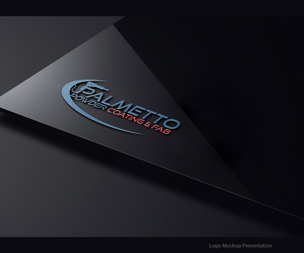 Logo Design by zebronicgraphic for Palmetto Powder Coating & Fab | Design #17769409