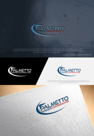 Logo Design by zebronicgraphic for Palmetto Powder Coating & Fab | Design: #17769410