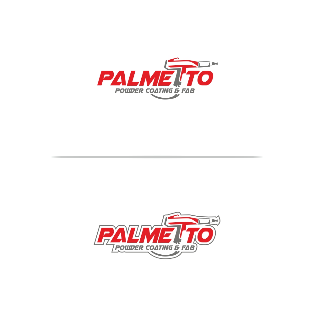 Logo Design by Basksh Designs for Palmetto Powder Coating & Fab | Design #17795320