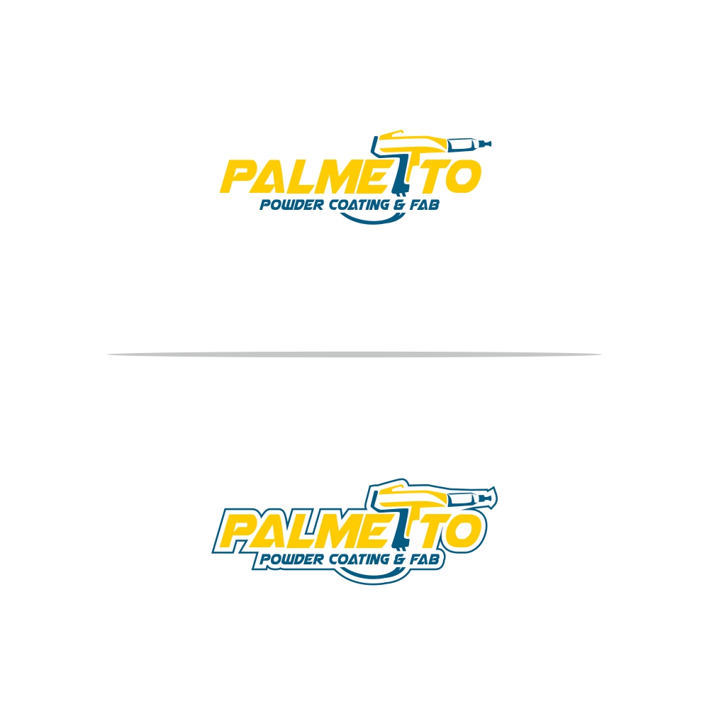 Logo Design by Basksh Designs for Palmetto Powder Coating & Fab | Design #17795323
