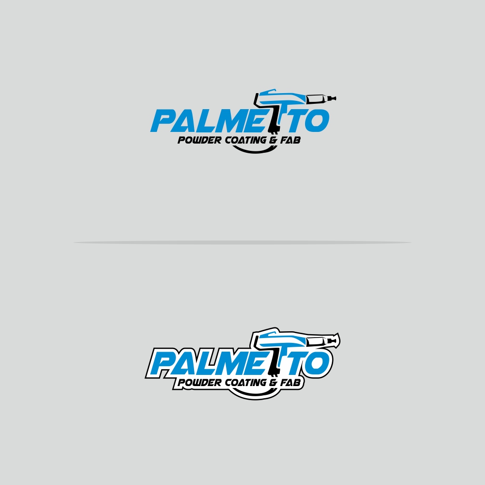 Logo Design by Basksh Designs for Palmetto Powder Coating & Fab | Design #17865349