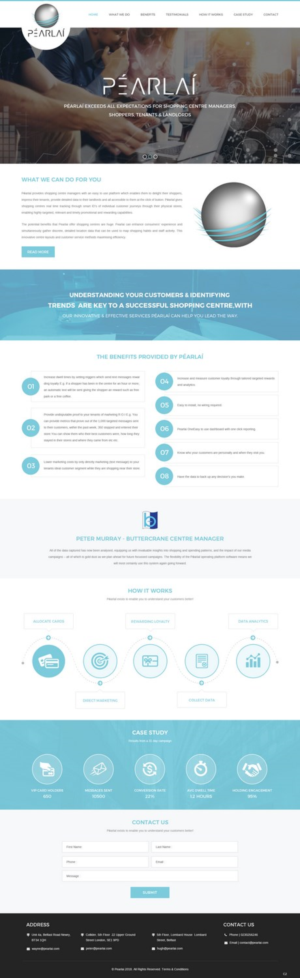 Web Design by pb for Péarlai LTD  | Design: #17727850