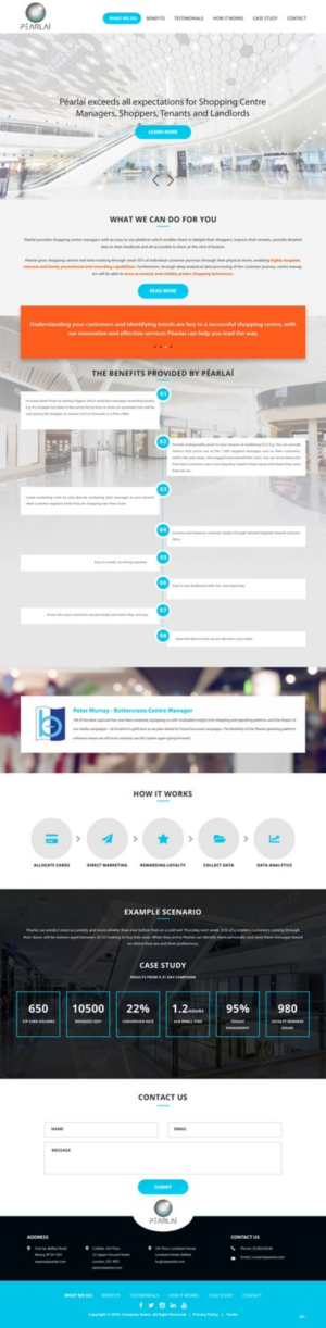Web Design by pb for Péarlai LTD  | Design: #17741524