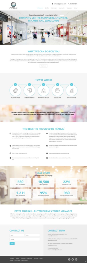 Web Design by pb for Péarlai LTD  | Design: #17741525