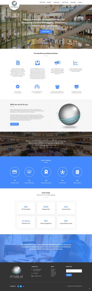 Web Design by pb for Péarlai LTD  | Design: #17741527