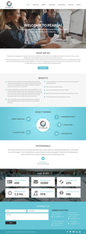 Web Design by pb for Péarlai LTD  | Design: #17741528