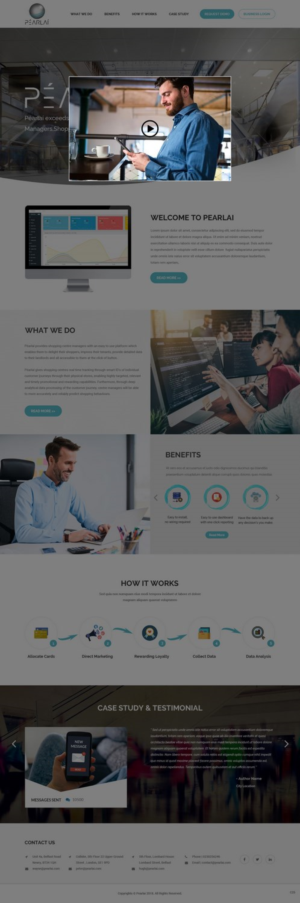 Web Design by pb for Péarlai LTD  | Design: #17849564