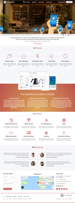 Web Design by cCopilot for Péarlai LTD  | Design: #17718726
