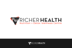 Richer Health Nutrition + Detox Wellness Centre | Logo Design by jaime.sp