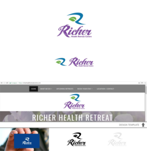 Logo Design by DesignMX (Renan Mejia) for Richer Health Retreat Centre | Design: #17731058