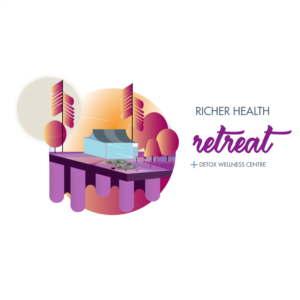 Diseño de Logo por bacus93 para Richer Health Retreat Centre | Diseño #17740854