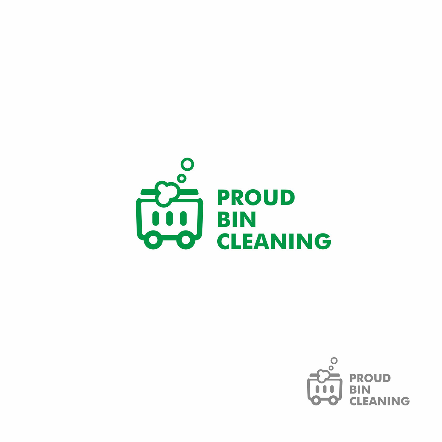 Diseño de Logo por vladish87 para Proud Bin Cleaning | Diseño #17704560