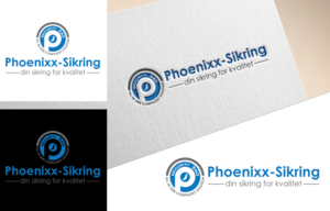 Din sikring for kvalitet (AND) Phoenixx-Sikring | Logo Design by Juli creation