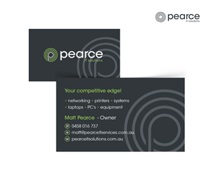 Diseño de Logo y Tarjeta de Presentación por designedbykyle para Pearce IT Services Pty Ltd | Diseño: #2749505