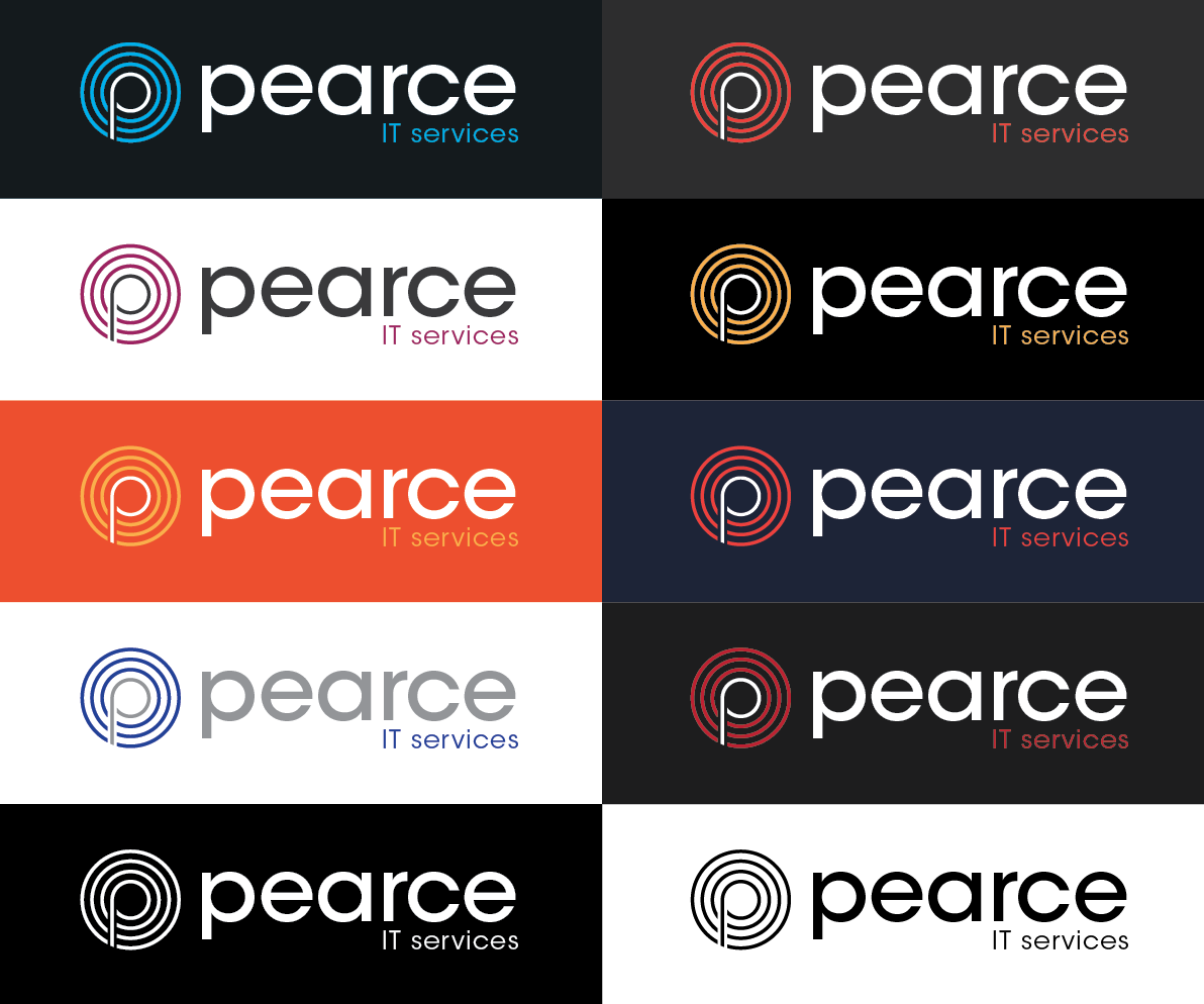 Logo and Business Card Design by designedbykyle for Pearce IT Services Pty Ltd | Design #2750916
