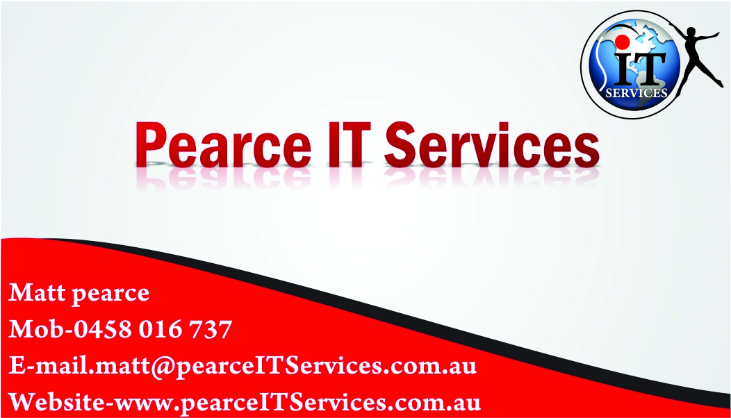 Logo and Business Card Design by riturajkansal1 for Pearce IT Services Pty Ltd | Design #2754144