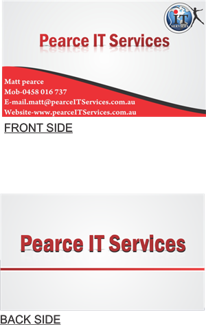 Logo and Business Card Design by riturajkansal1 for Pearce IT Services Pty Ltd | Design: #2754301