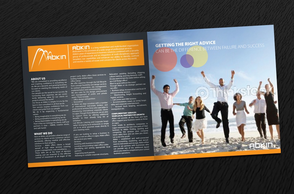 Brochure Design by Svetlin Angelov for Newvents | Design #711883