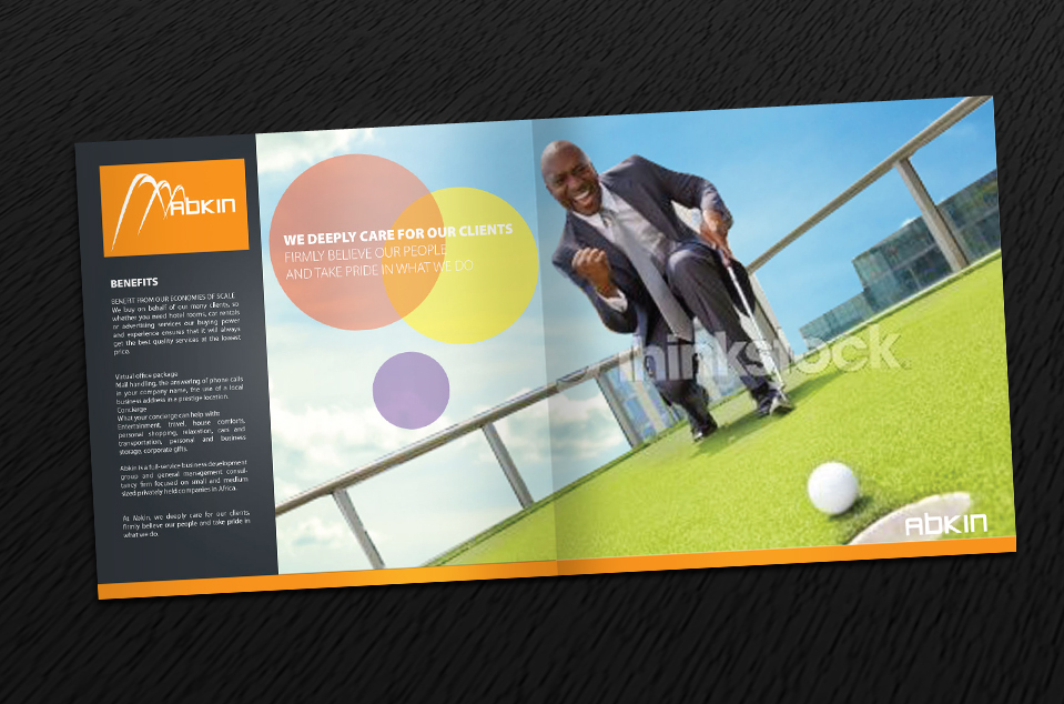 Brochure Design by Svetlin Angelov for Newvents | Design #711885