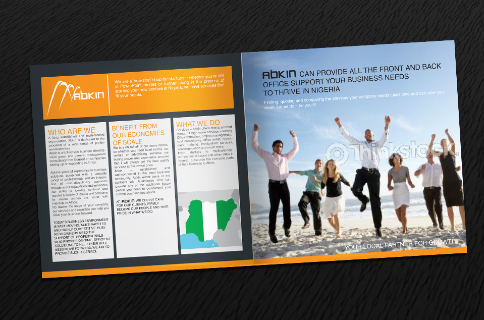 Brochure Design by Svetlin Angelov for Newvents | Design #716582