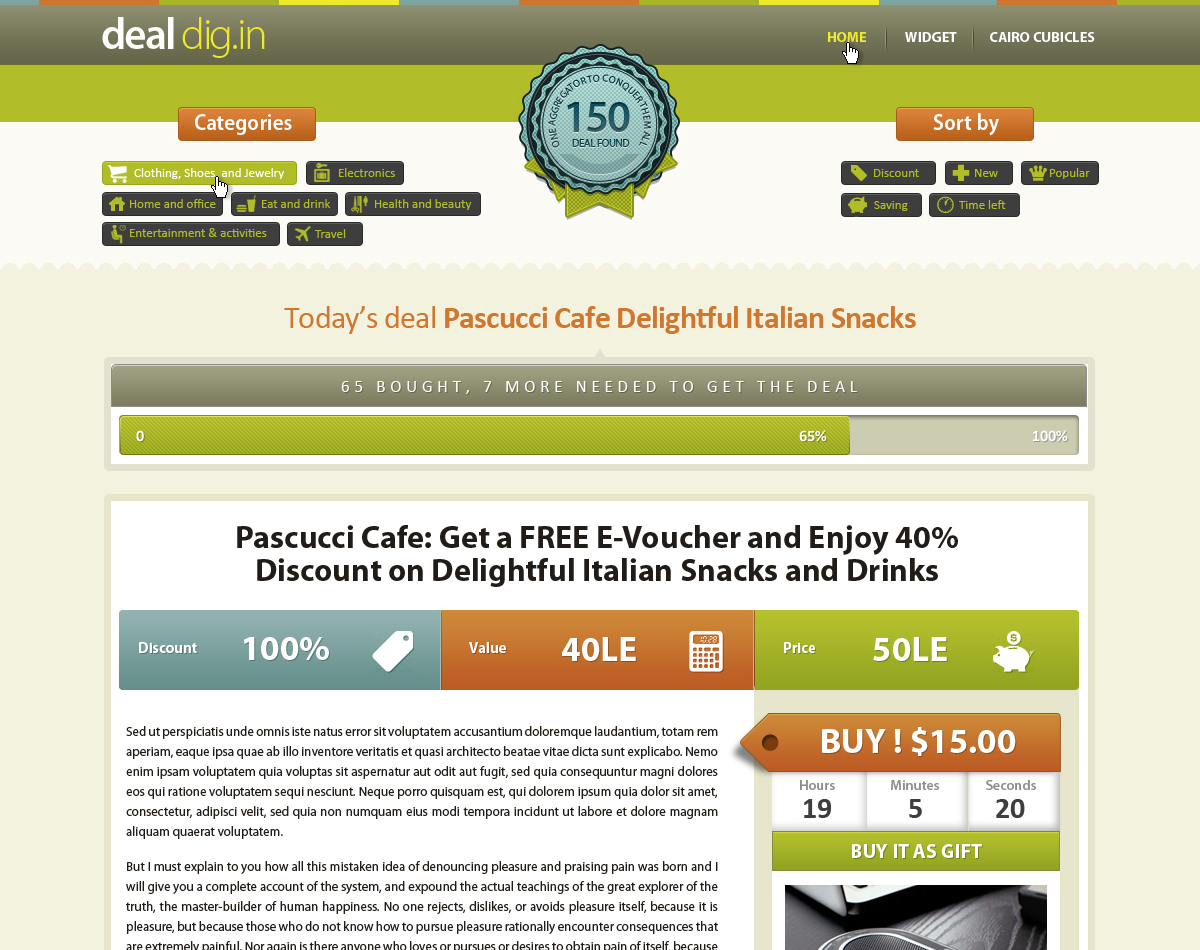 Web Design by pyxldesign for this project | Design: #663174