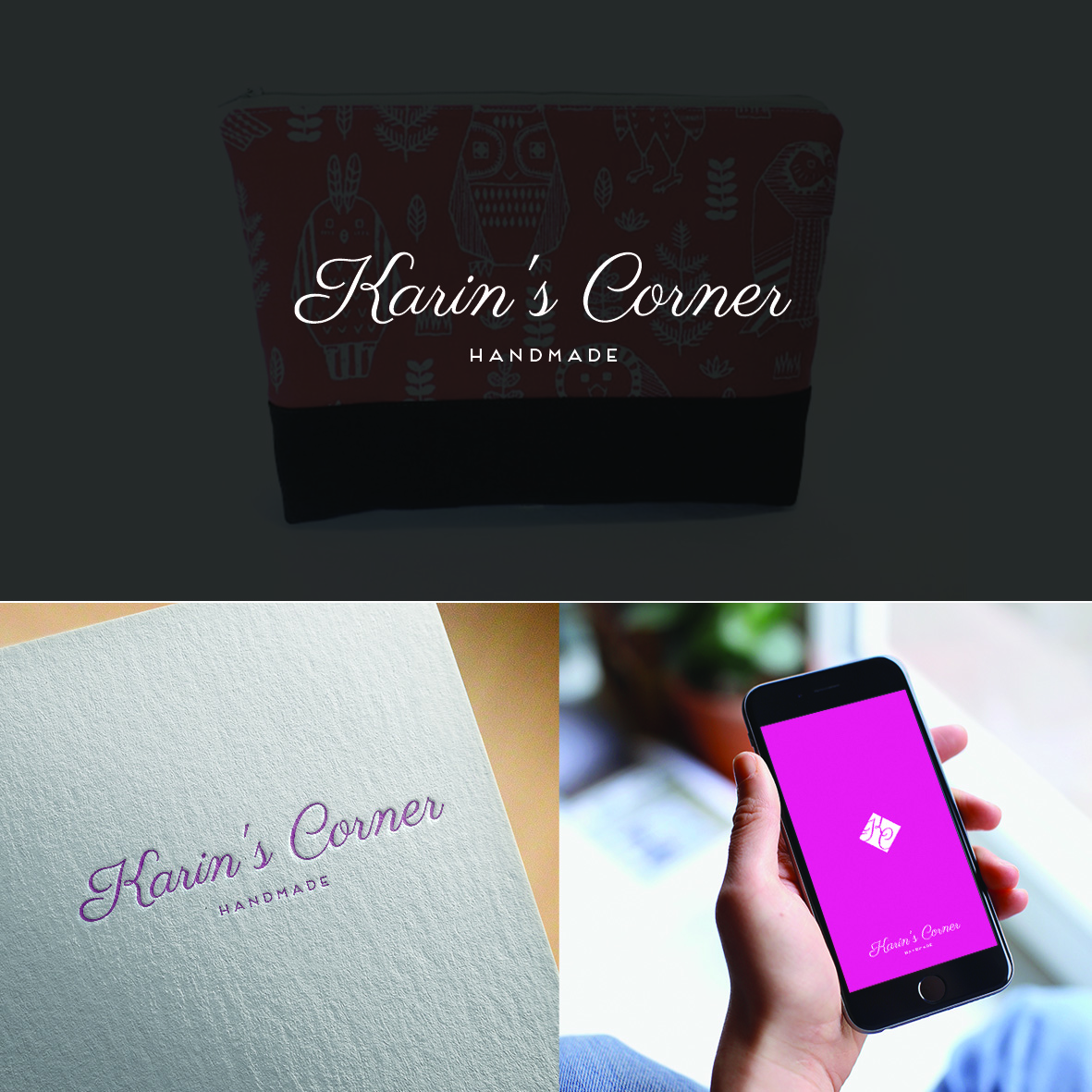 Logo Design by chynthiadewi91 for Karin's Corner | Design #17795954