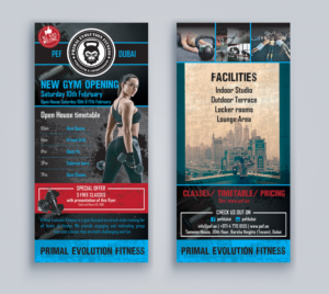 Gym opening flyer | Flyer-Design von Pinky 