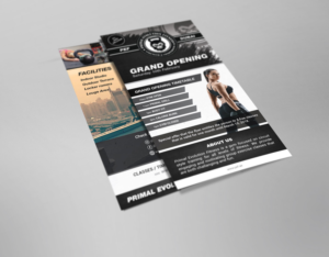 Flyer Design by agung.rizky03 for Primal Evolution Fitness | Design: #17712733